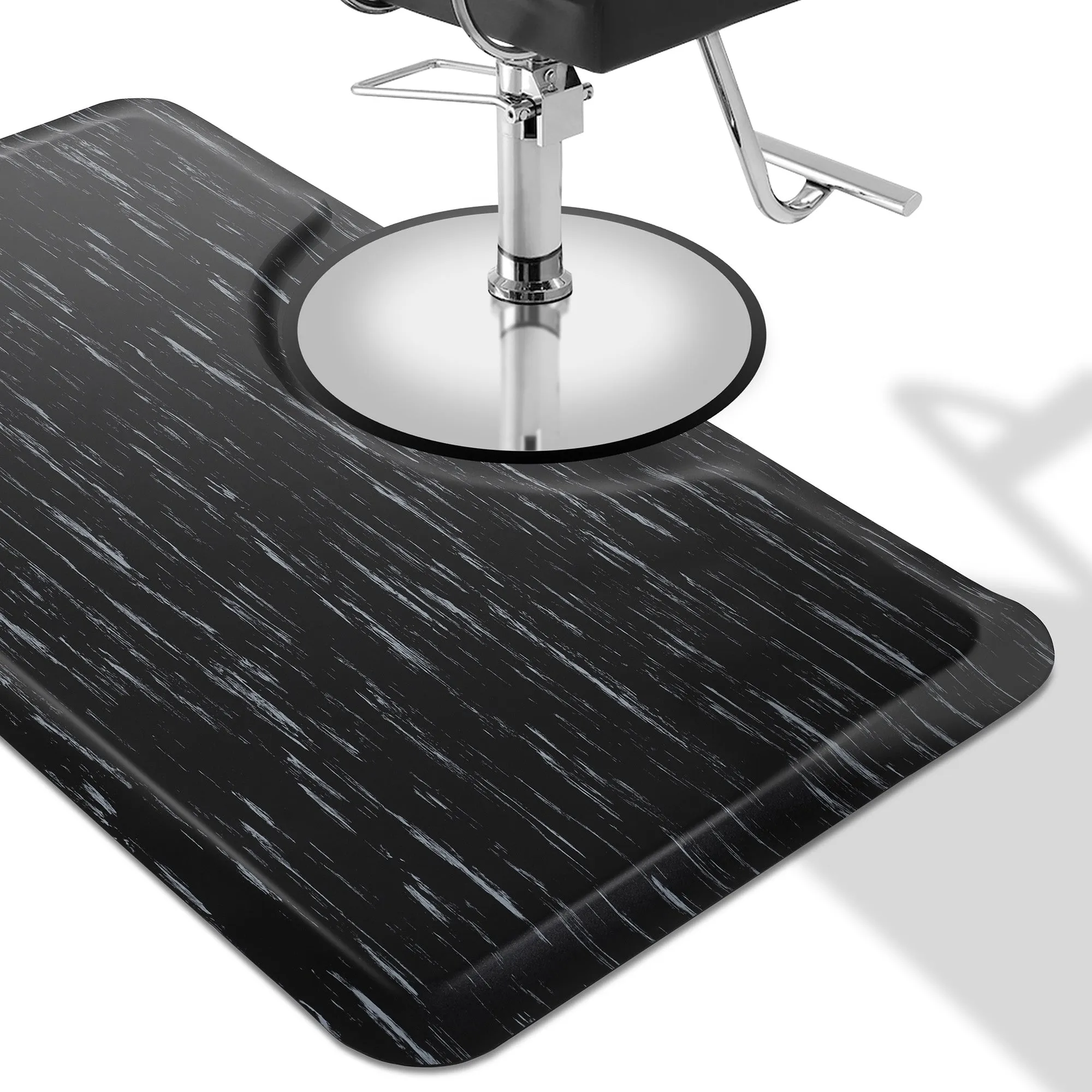 3 ft. x 5 ft. Salon & Barber Shop Chair Anti-Fatigue Floor Mat