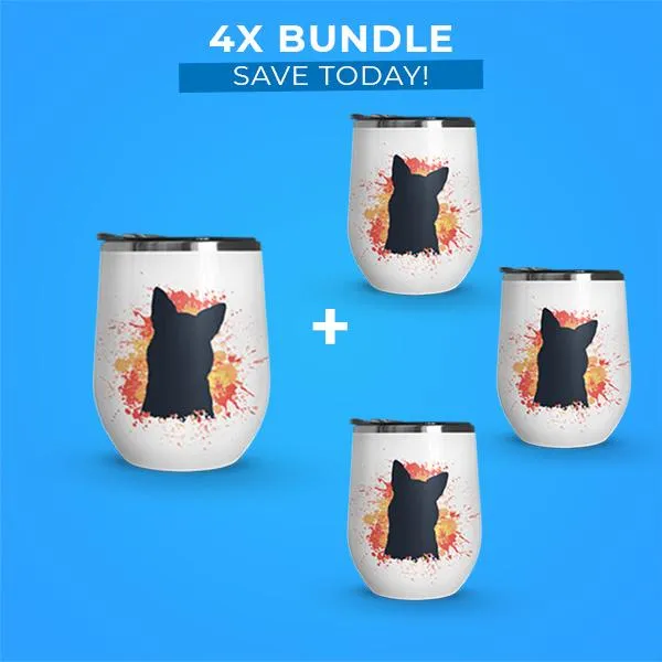 4x Wine Tumbler Bundle