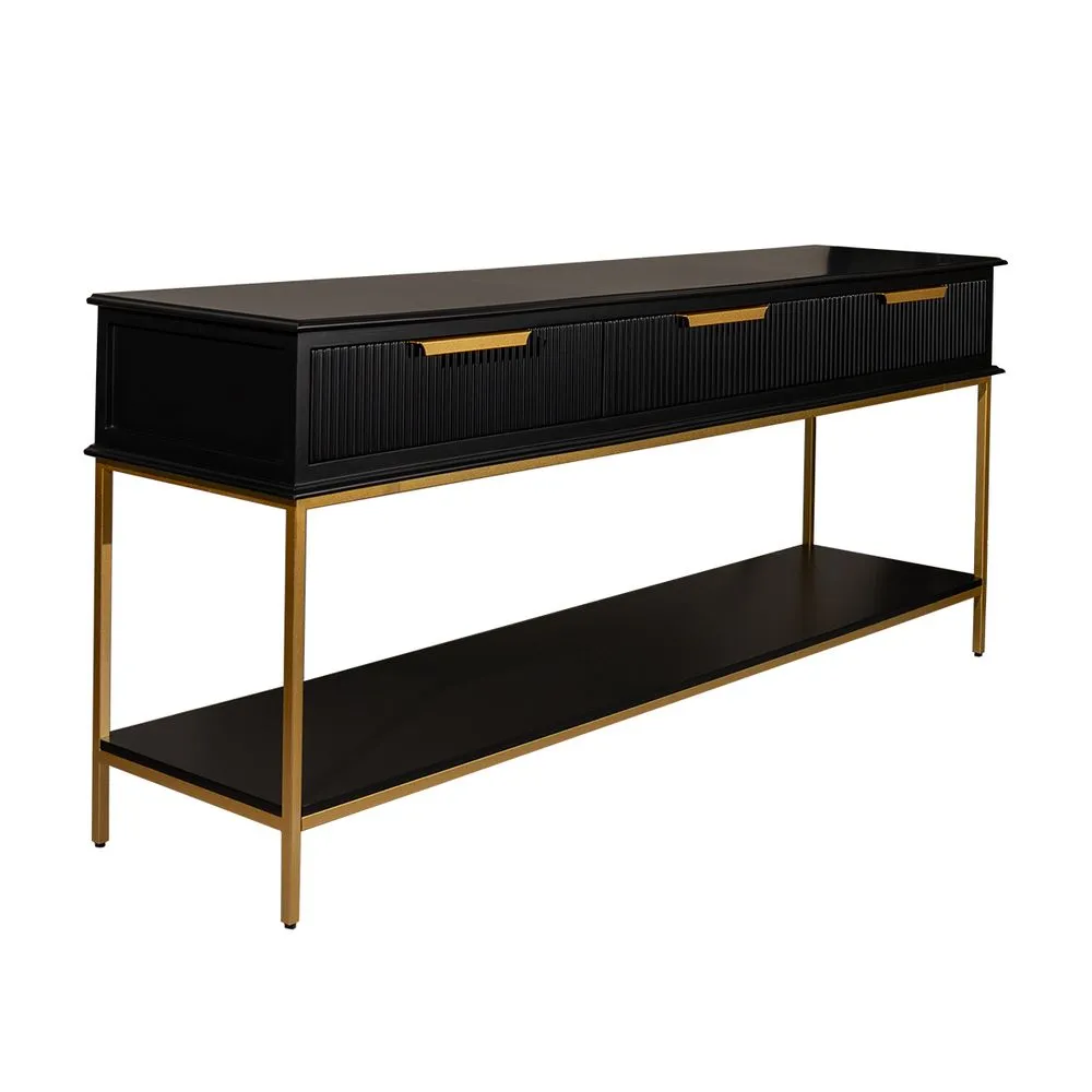 Aimee Console Table - Large Black