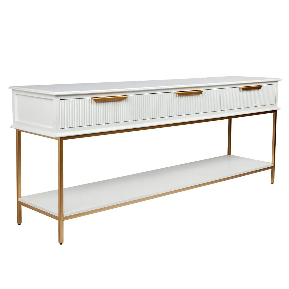 Aimee Console Table - Large White