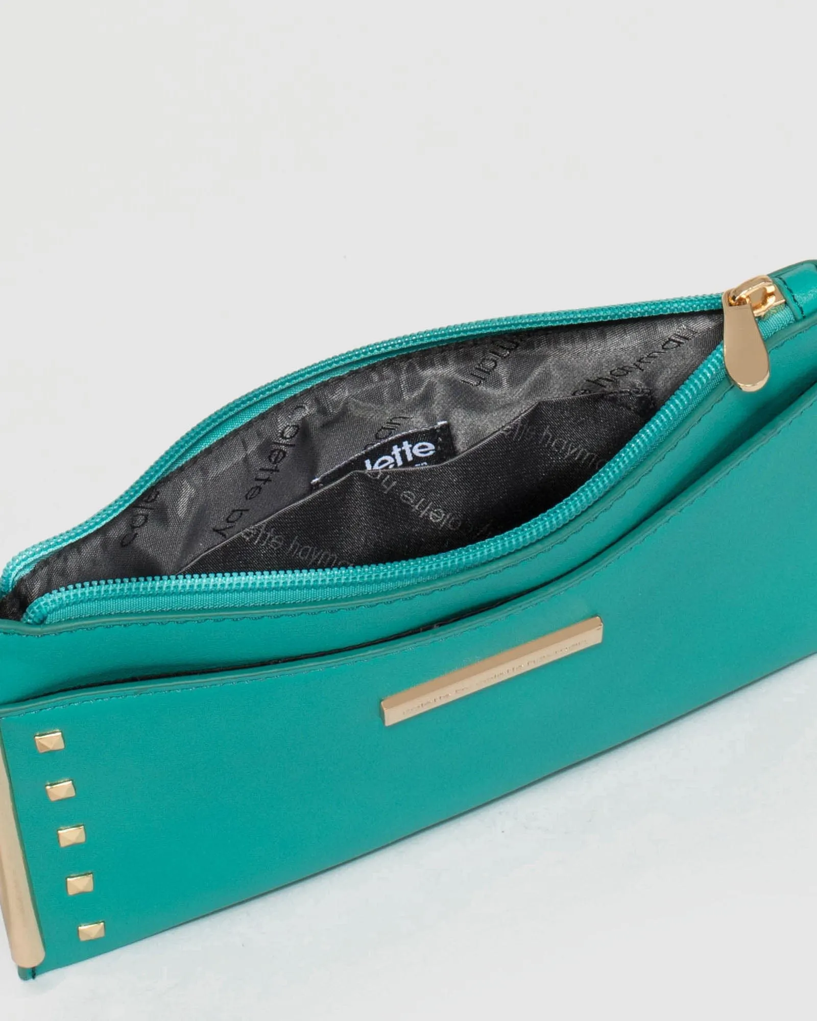 Aqua Zena Stud Wristlet