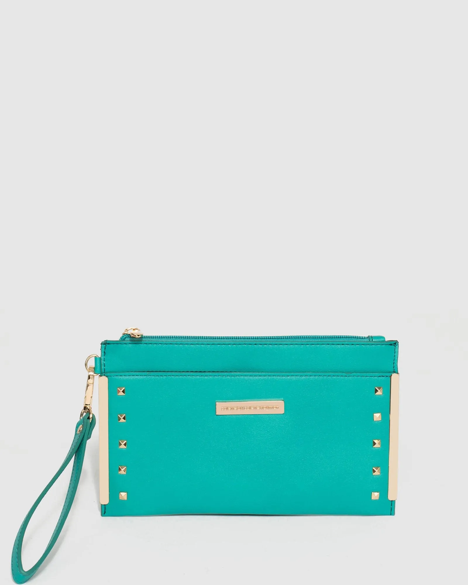 Aqua Zena Stud Wristlet