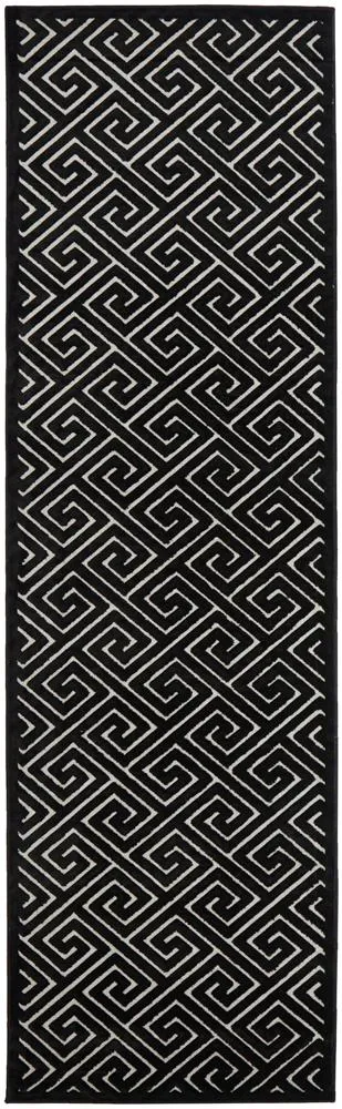 Aswan Alice Black & Gold Rug