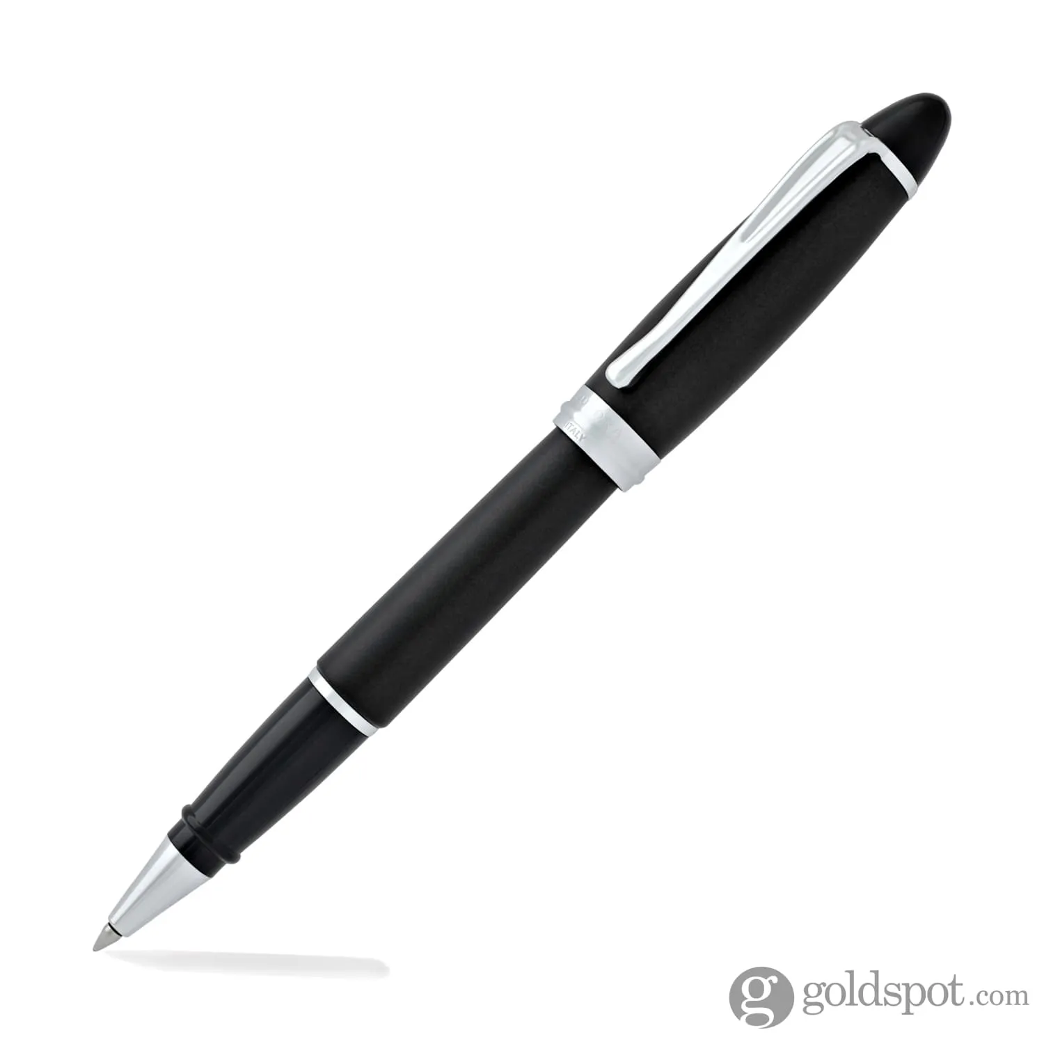 Aurora Ipsilon Rollerball Pen in Satin Black