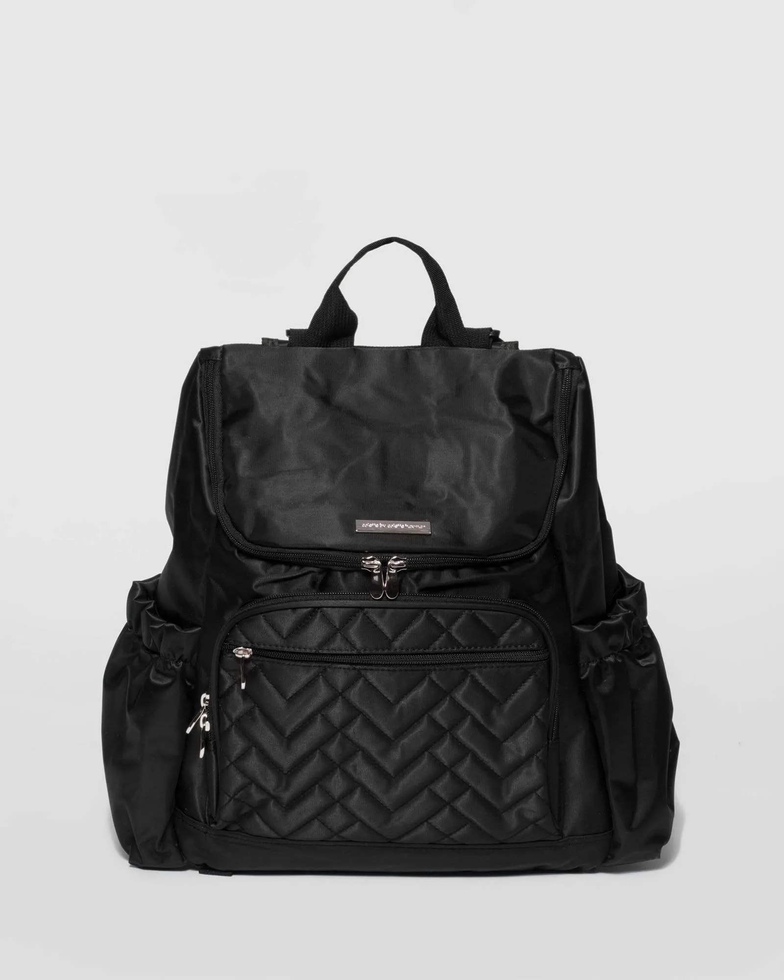 Black Baby Bag Backpack