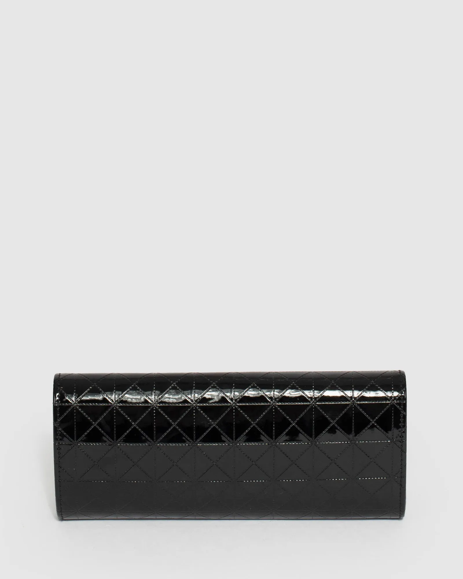 Black Nolene Plain Clutch Bag