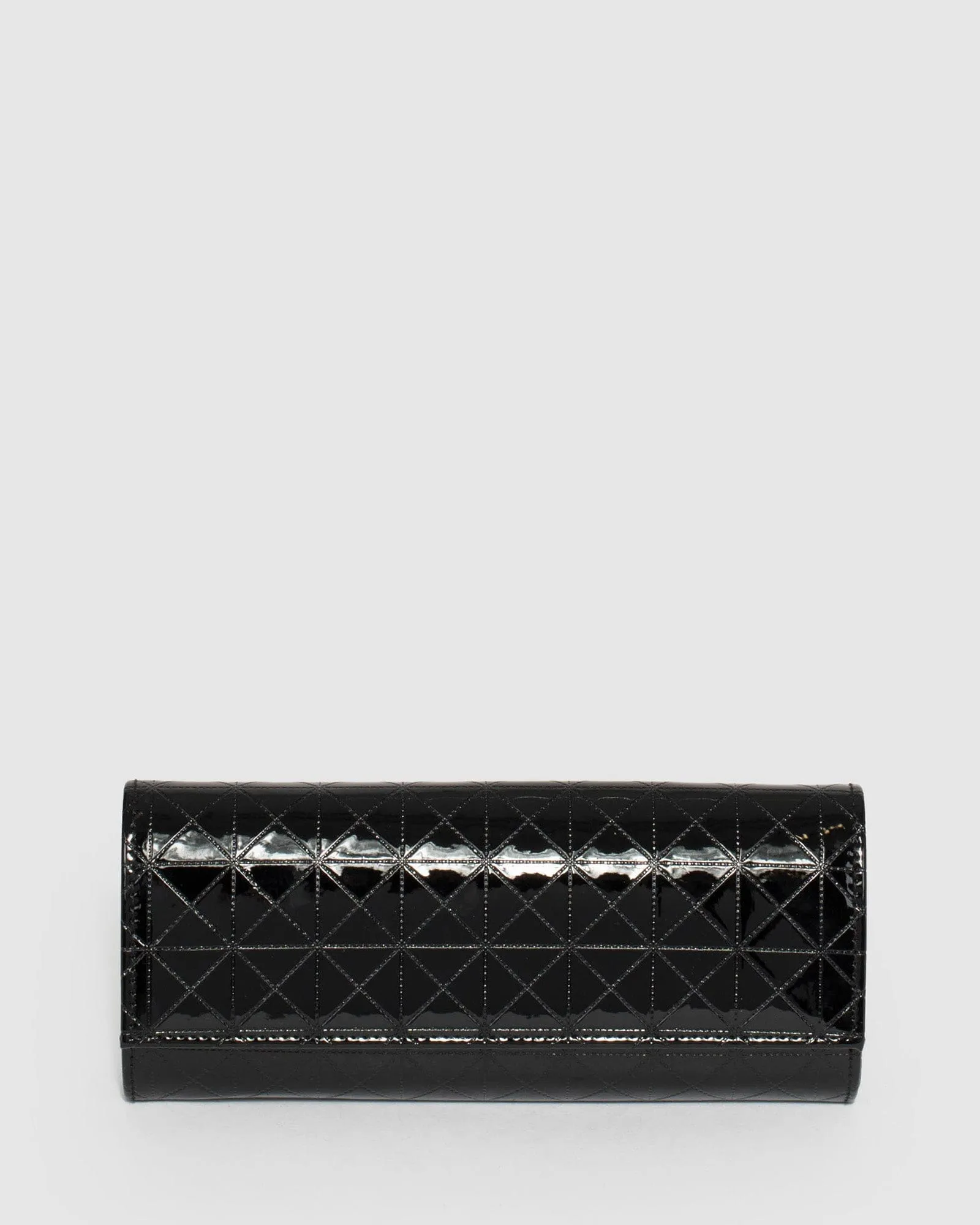 Black Nolene Plain Clutch Bag