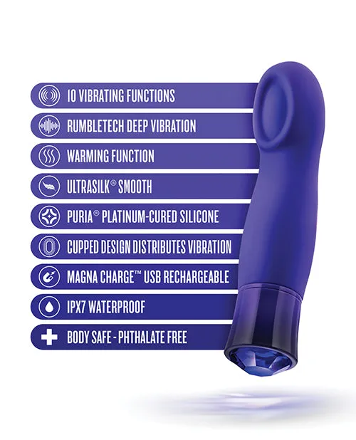 Blush Oh My Gem Mystery Rechargeable Vibe - Sapphire