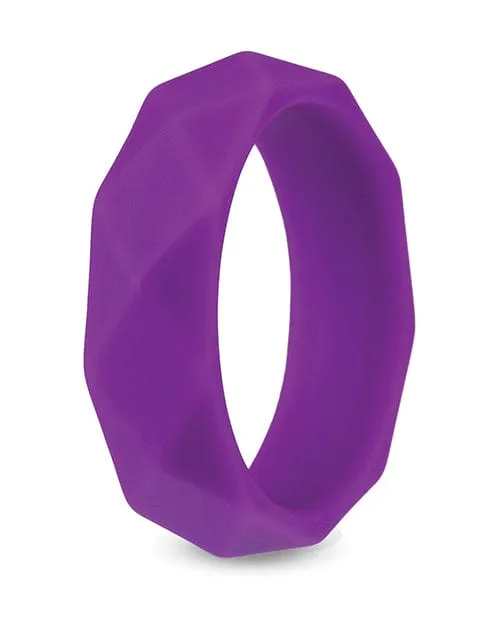 Blush Wellness Geo Cock Ring - Purple