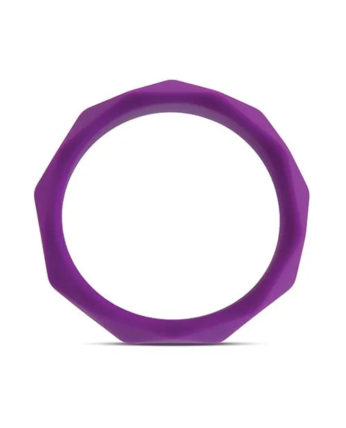 Blush Wellness Geo Cock Ring - Purple