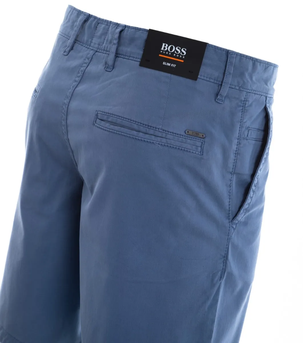 BOSS Schino-Slim-Shorts 2 Short in Airforce Blue