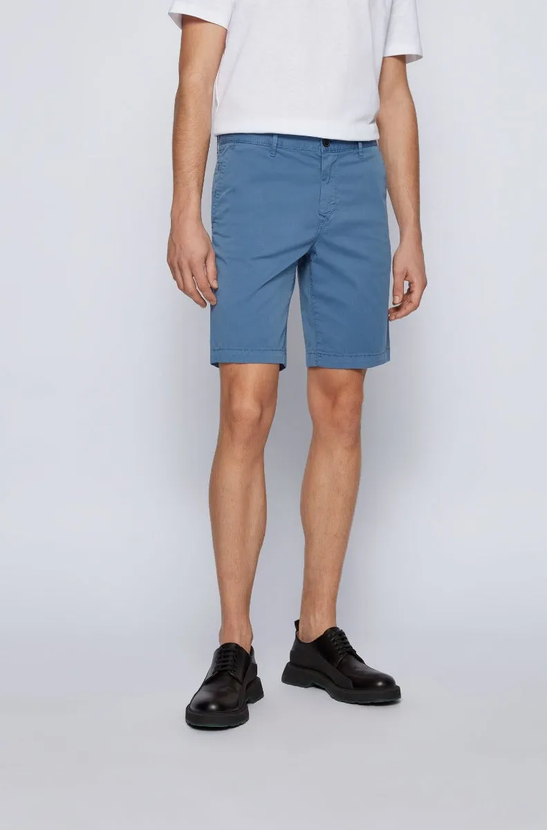 BOSS Schino-Slim-Shorts 2 Short in Airforce Blue