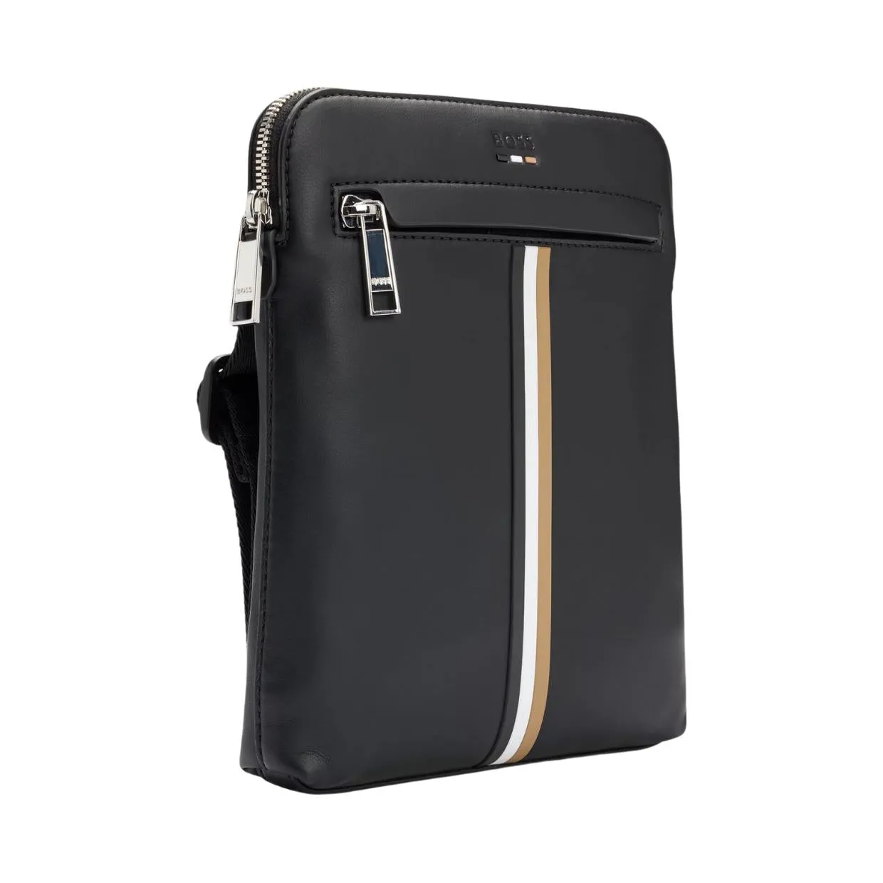 BOSS Signature Stripe Black Ray S Envelope Bag