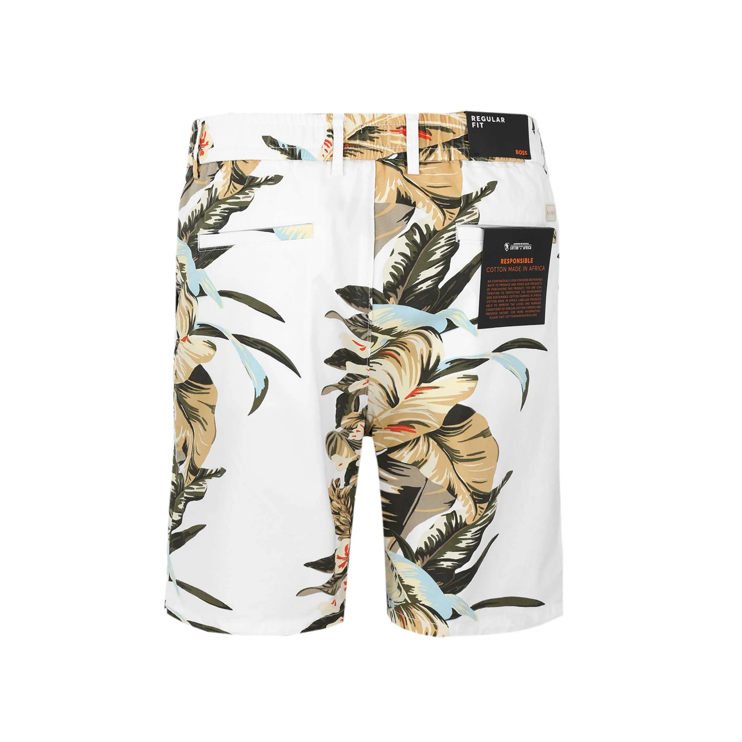 BOSS Taber Shorts Short in White Floral Print