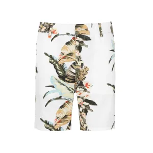 BOSS Taber Shorts Short in White Floral Print