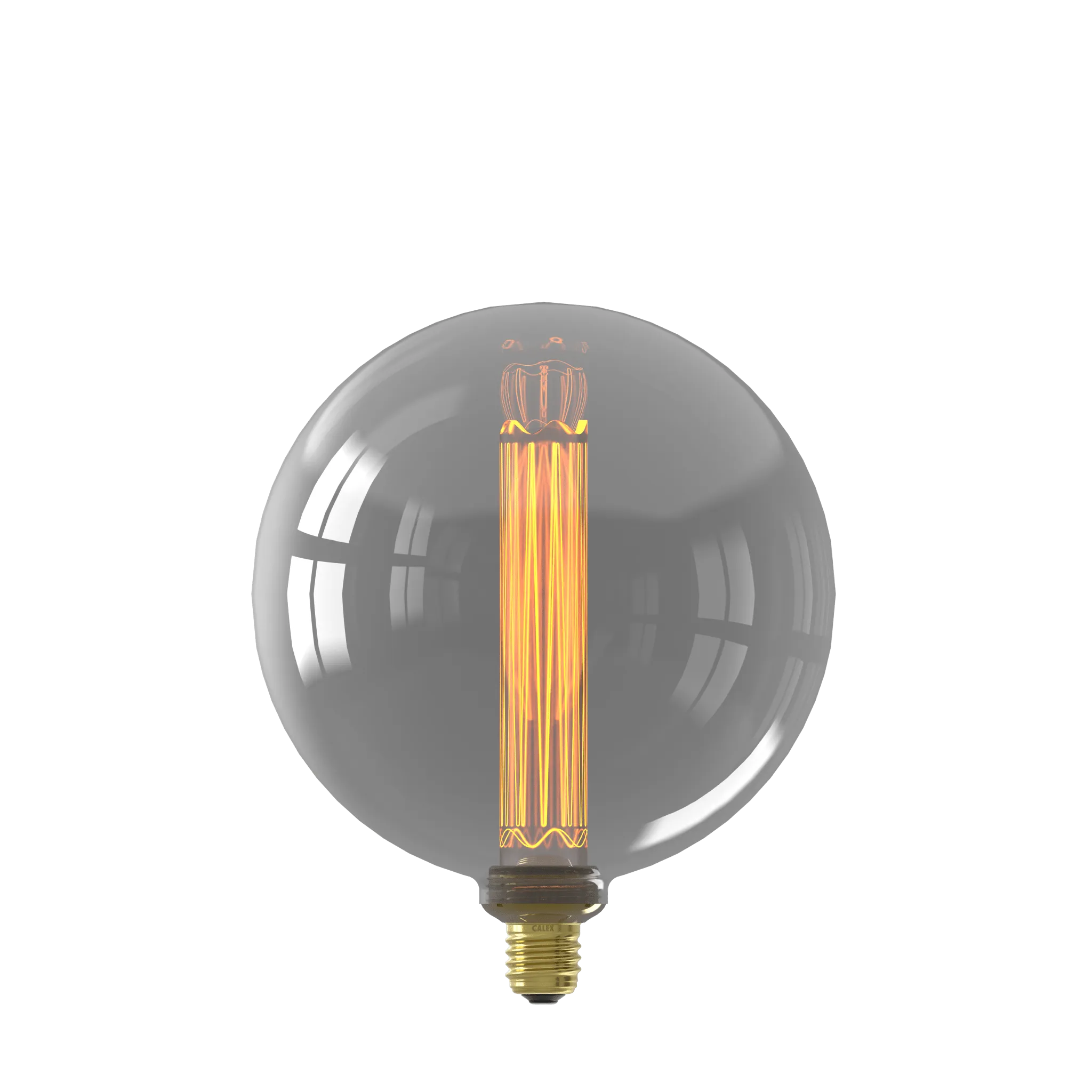 Calex Royal Kalmar Bulb - E27 - Filament - Titanium - Warm White Light - 3.5W