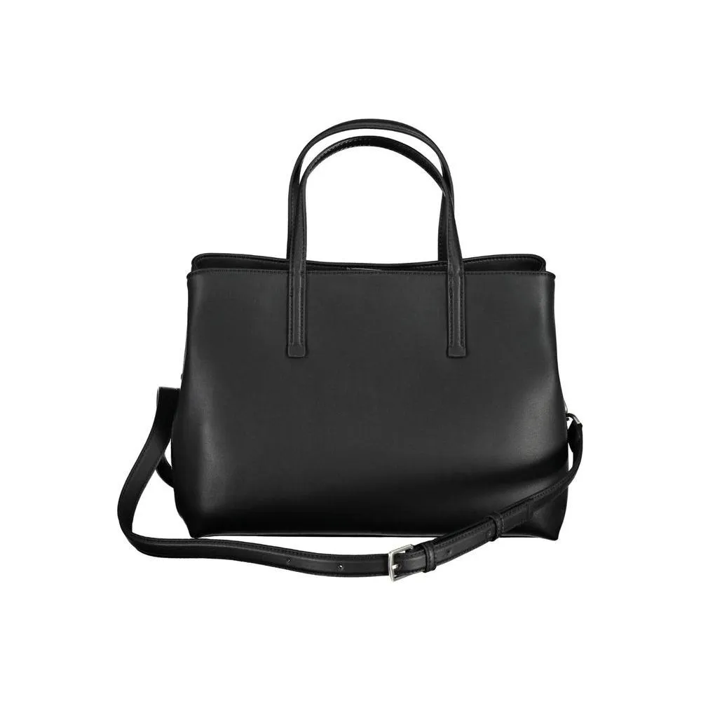 Calvin Klein Black Polyester Handbag