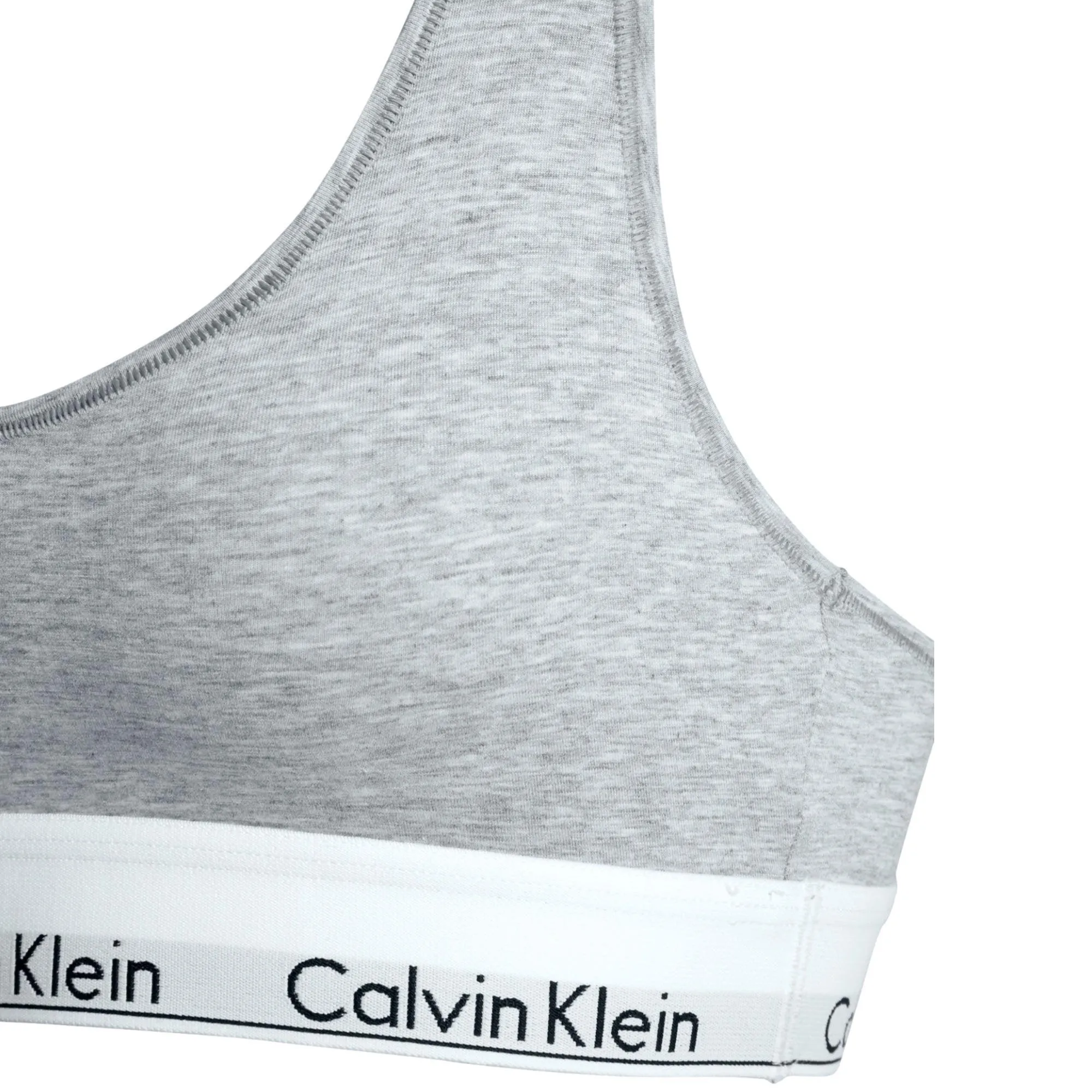 Calvin Klein Modern Cotton Bralette - Grey