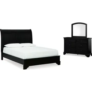 Chylanta 5 Piece Sleigh Bedroom