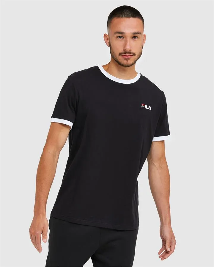 Classic Men's Ringer Tee - Black - Black