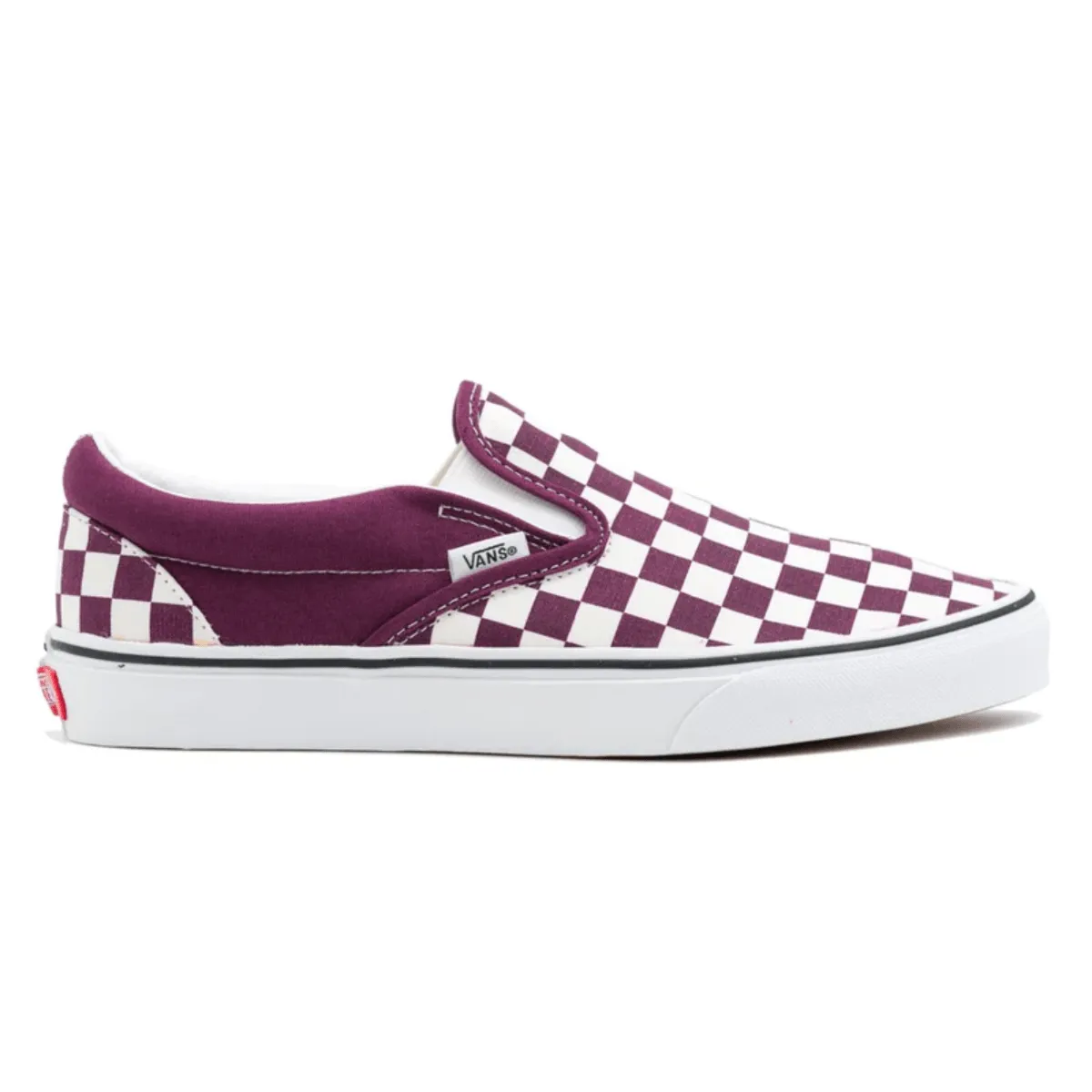 Classic Slip-On Checkerboard Grape