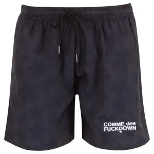 Comme Des Fuckdown Black Polyester Swimwear