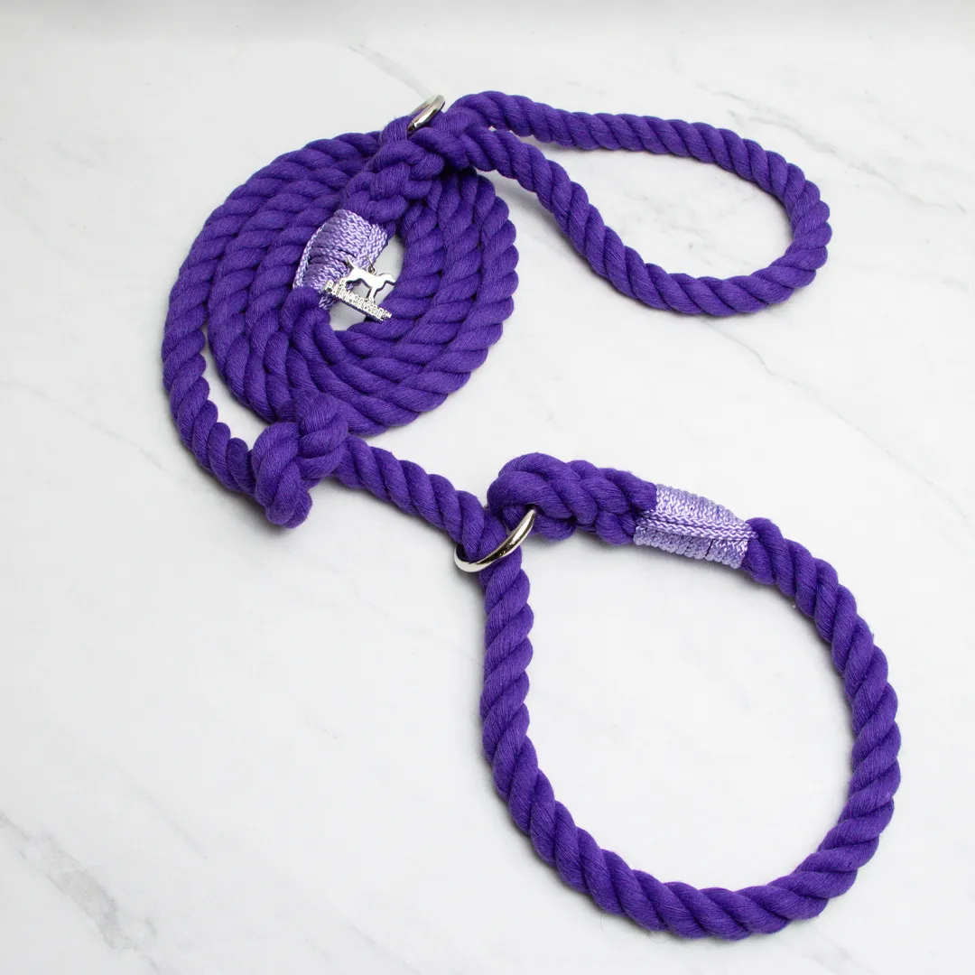 Cotton Rope Slip Leash