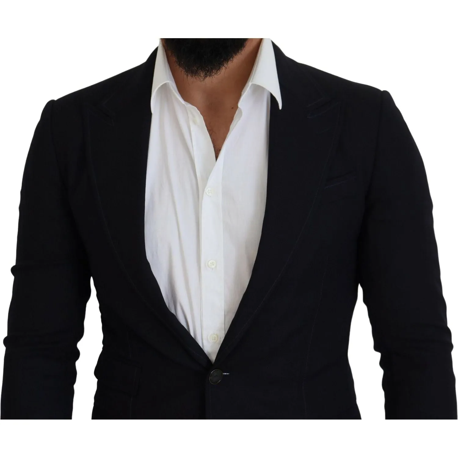 Dolce & Gabbana Elegant Black Single-Breasted Blazer