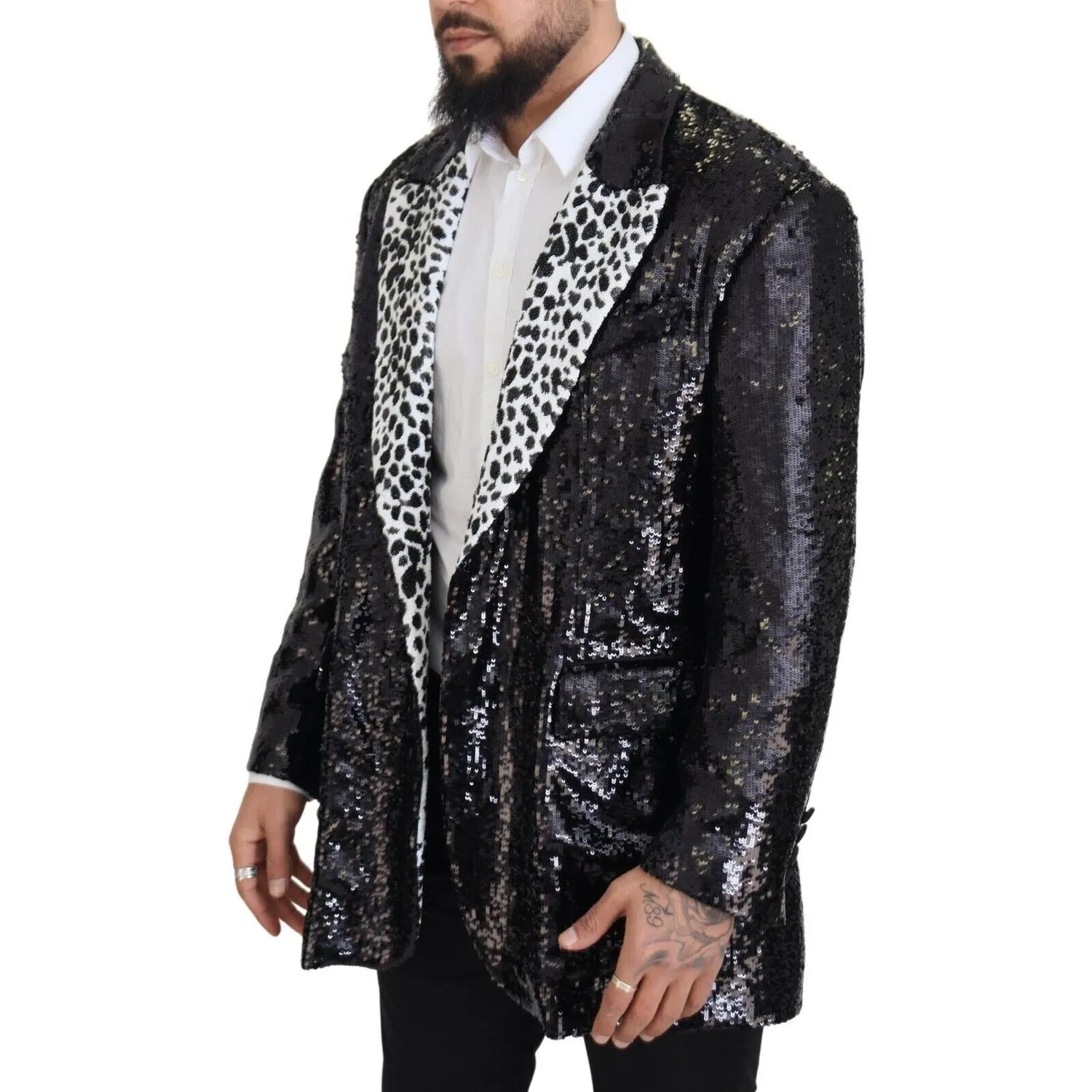 Dolce & Gabbana Elegant Black Single Breasted Blazer