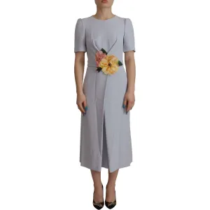 Dolce & Gabbana Elegant Light Blue A-line Dress