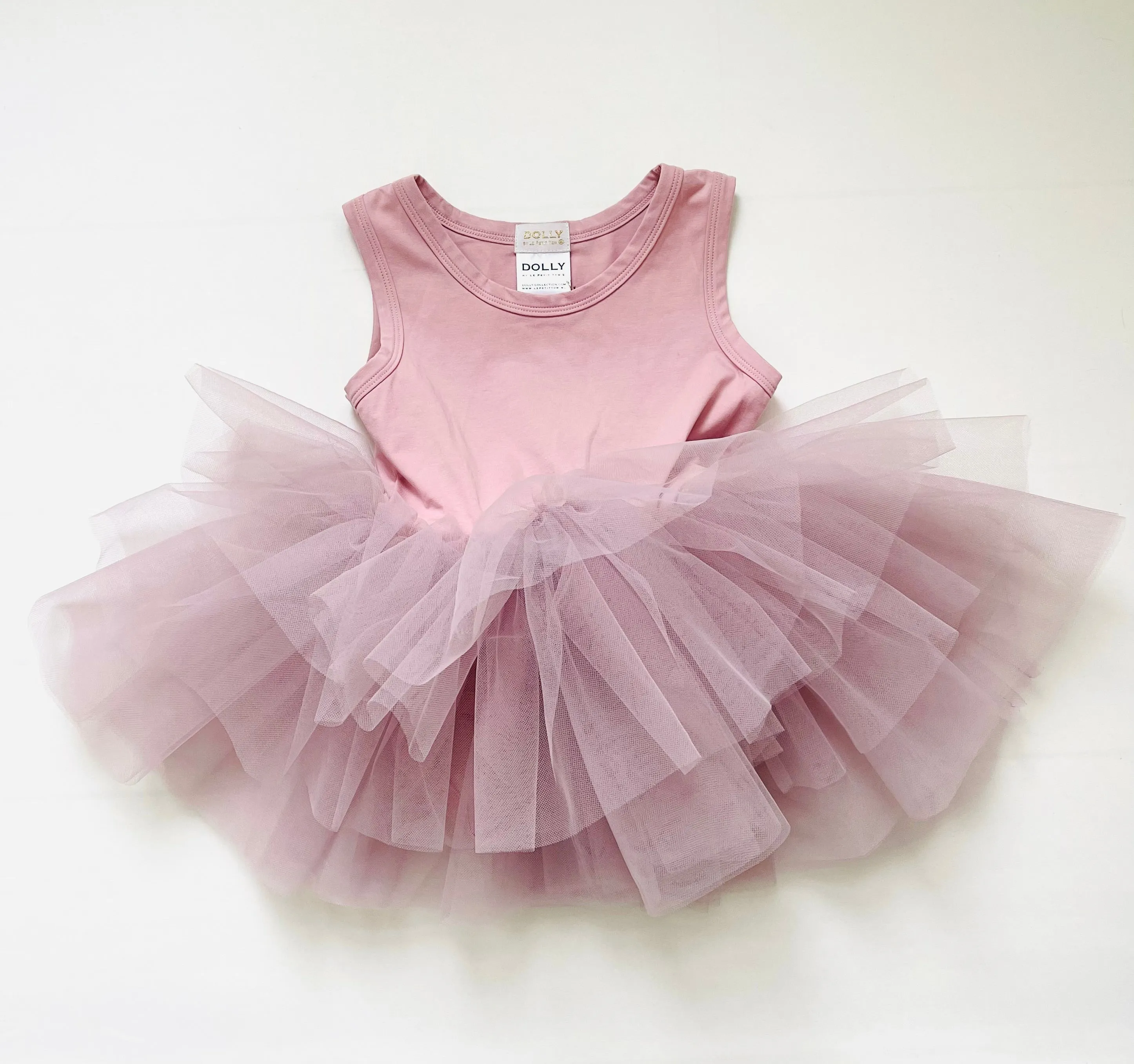 DOLLY TIMELESS COTTON TUTU DRESS violet