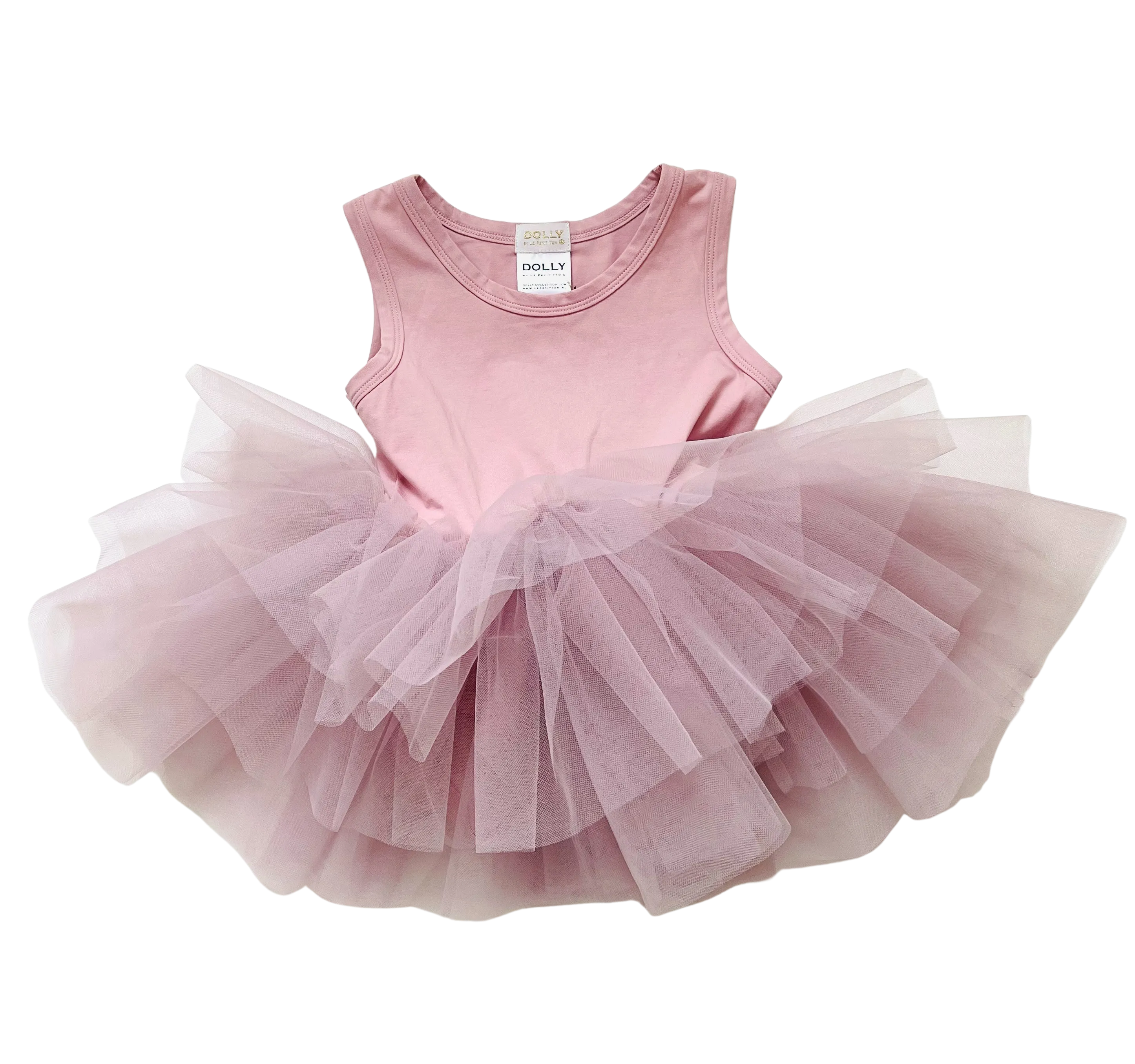 DOLLY TIMELESS COTTON TUTU DRESS violet