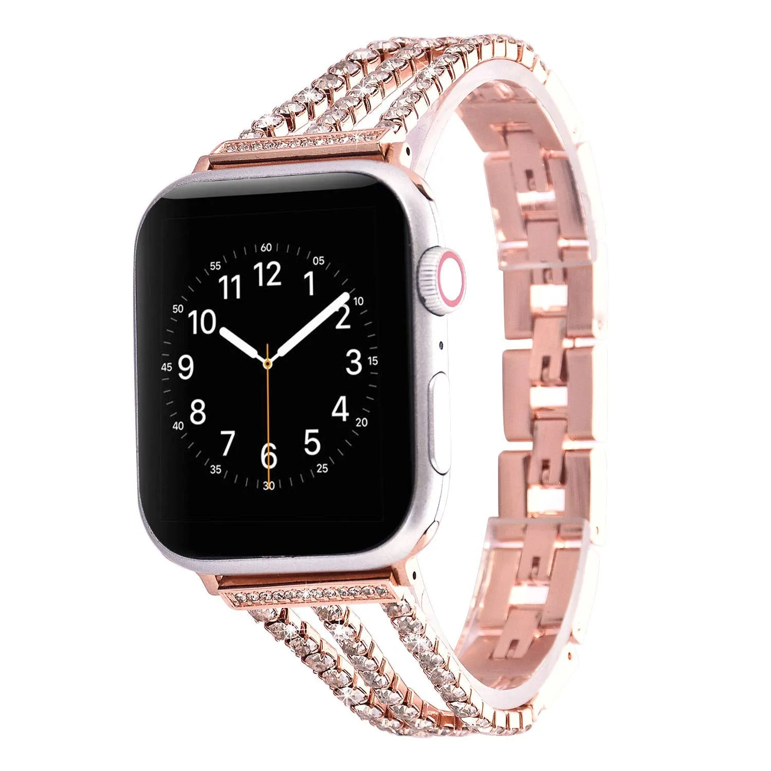 Dressy Bling Band for Apple Watch 38/40/41mm & 42/44/45mm Link Bracelet