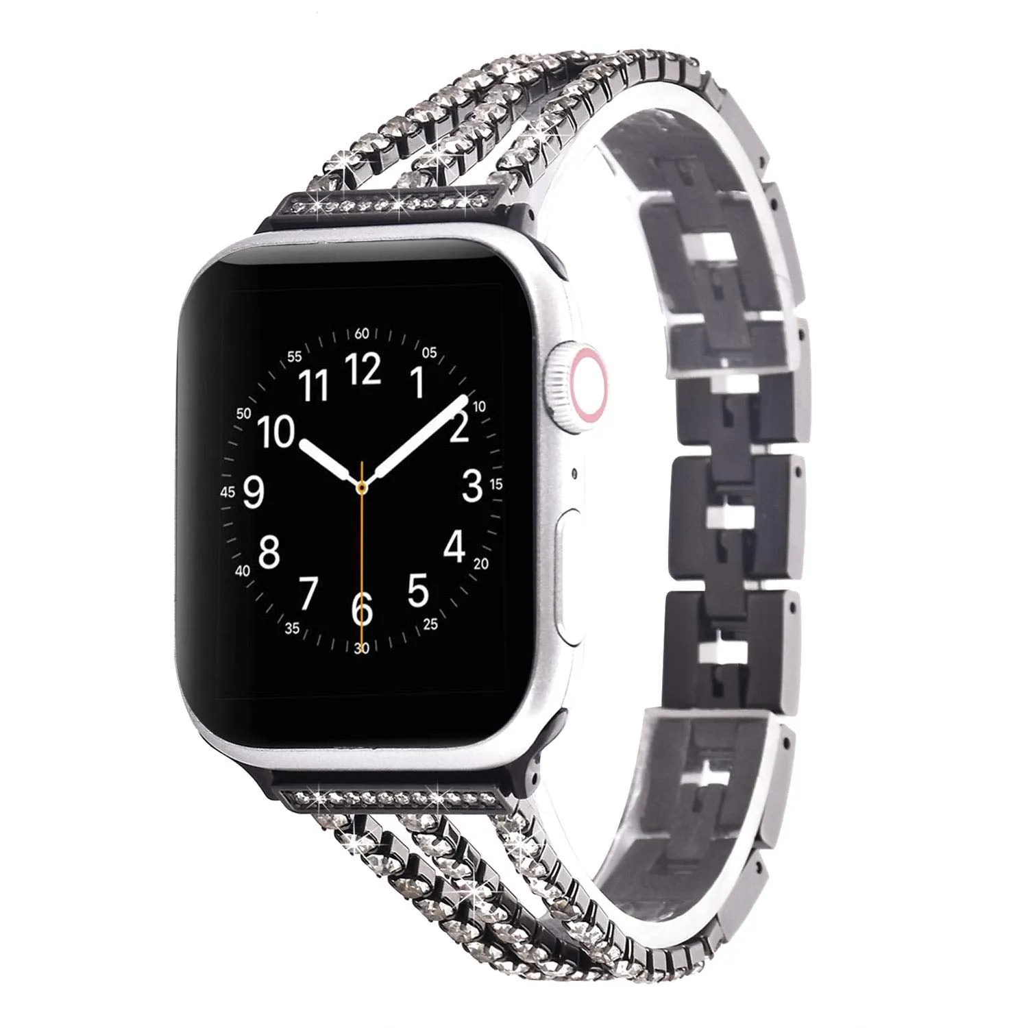 Dressy Bling Band for Apple Watch 38/40/41mm & 42/44/45mm Link Bracelet