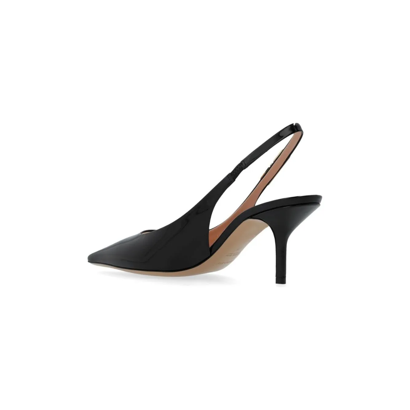 E 'CLAT With Heel Black