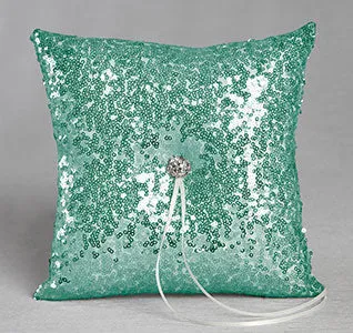 Elsa Shiny Sequin Ring Pillow