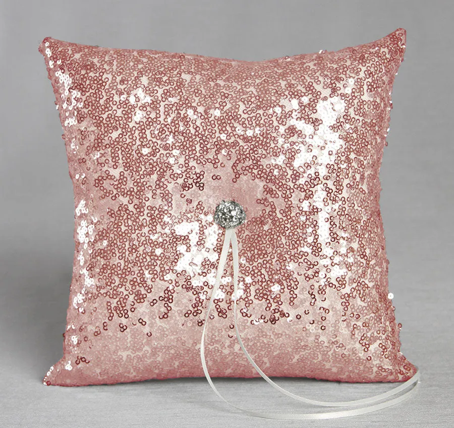 Elsa Shiny Sequin Ring Pillow