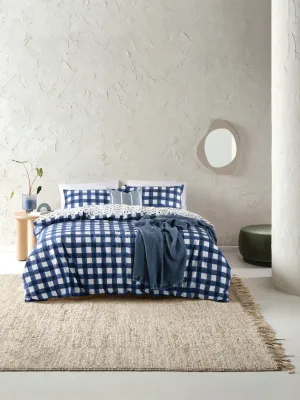 Esprit Georgie Navy Quilt Cover Set