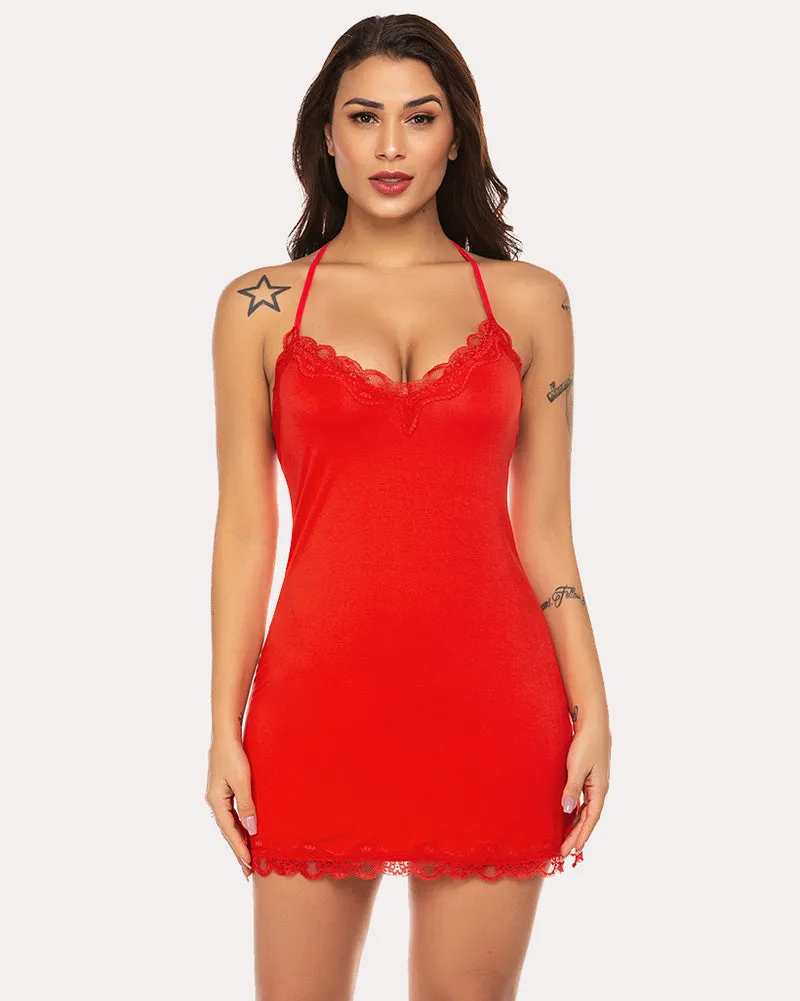 Full Slip Chemise Cotton Dress Shapewear