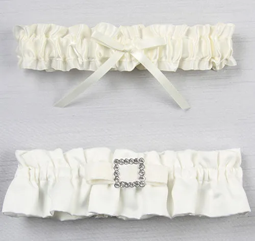 Glamour Wedding Garter Set