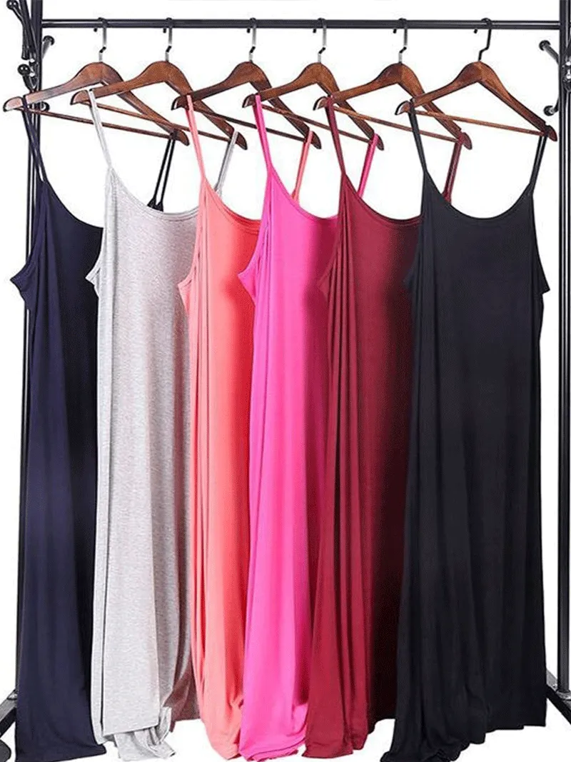 High Quality Modal Cotton Slip Dress