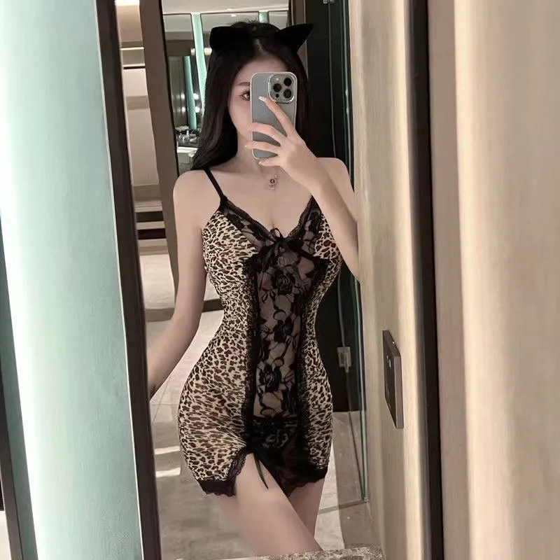 Hotel Style Leopard grain Lingerie