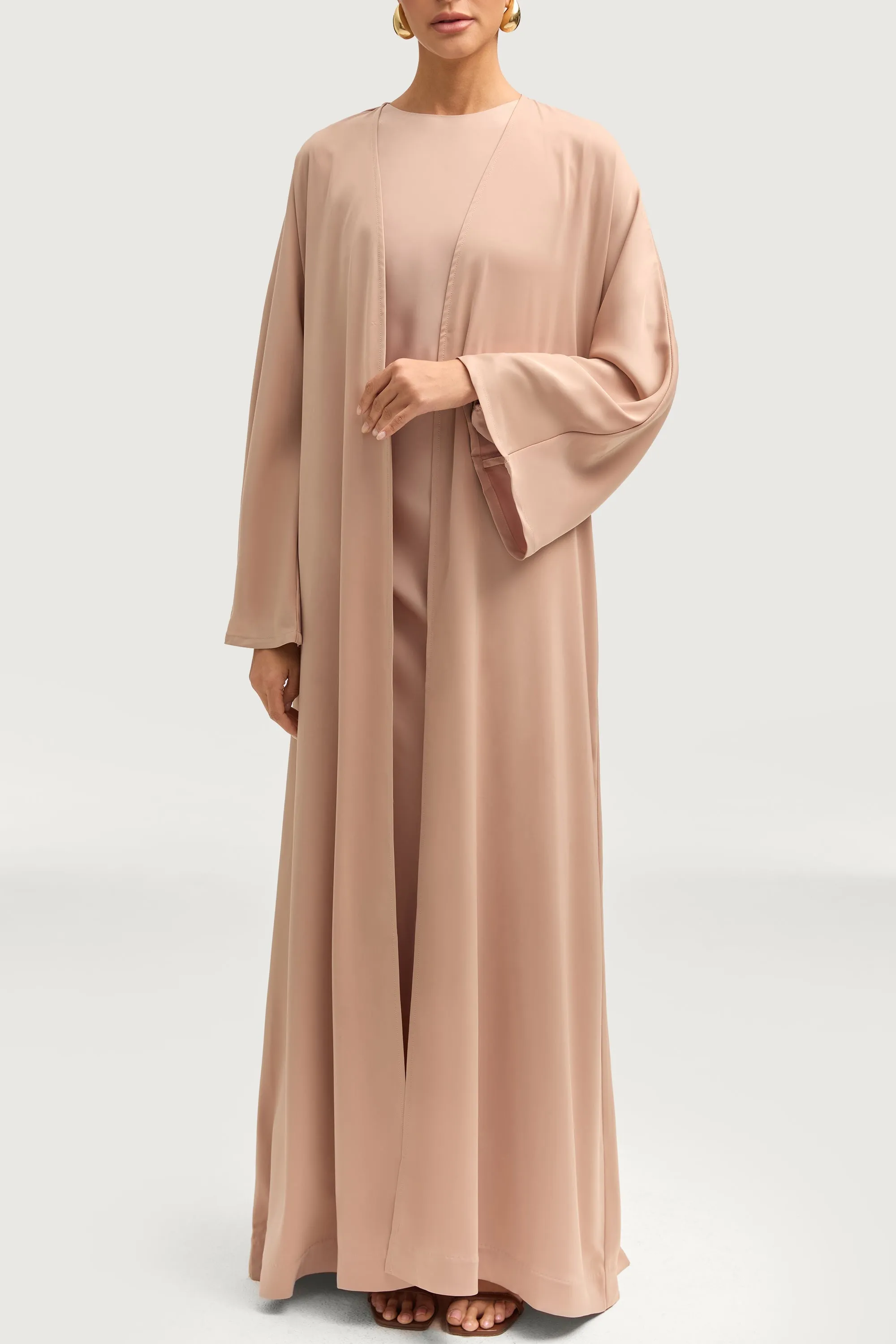 Kamila Open Abaya - Caffe