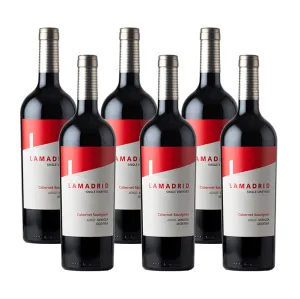 Lamadrid Clásico Cabernet Sauvignon 750 ml (box of 6 bottles)