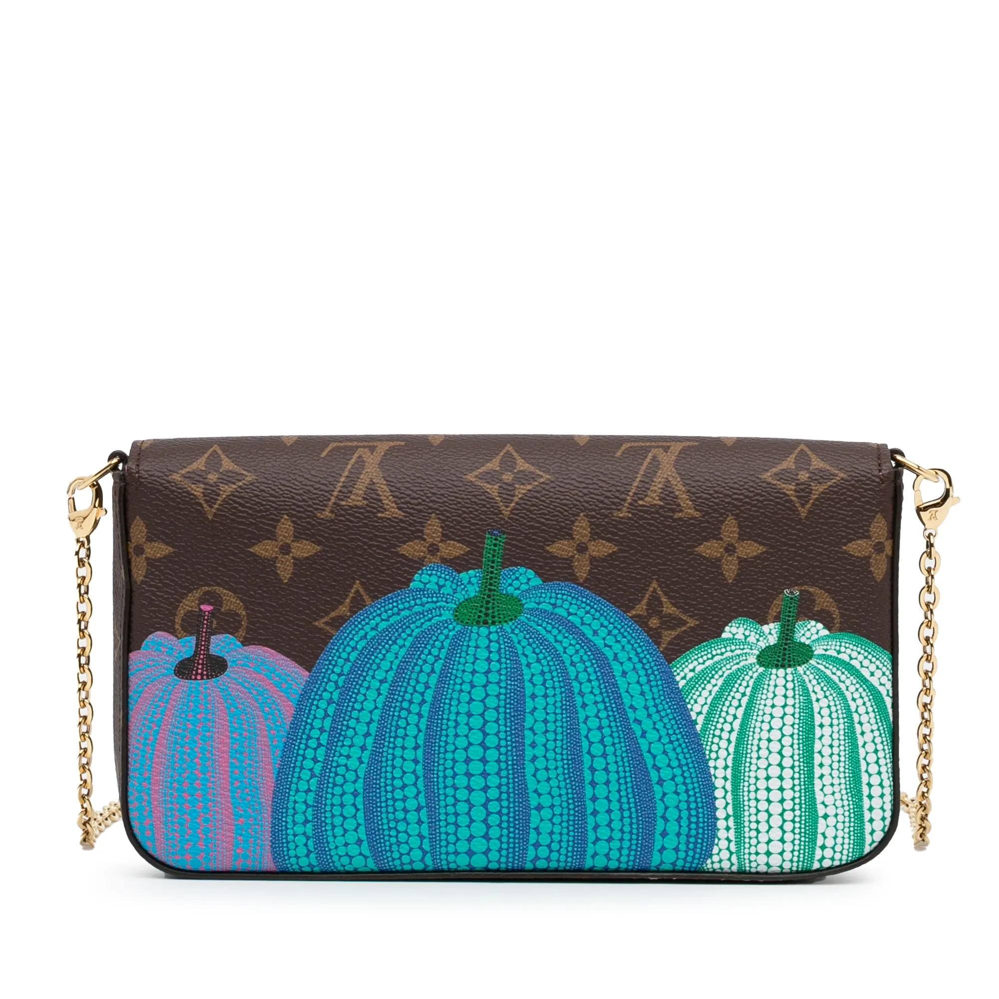 Louis Vuitton x Yayoi Kusama Pochette Felicie Monogram Pumpkins