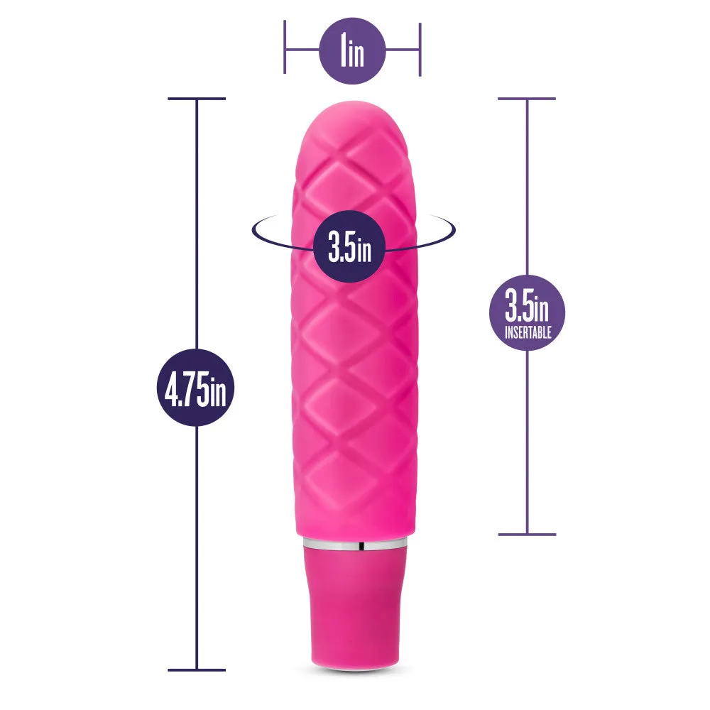 Luxe By Blush® | Cozi Fuchsia 4.75-Inch Vibrating Mini Vibrator