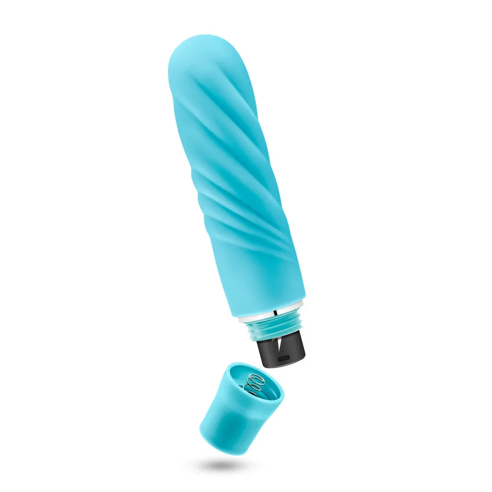 Luxe By Blush® | Nimbus Aqua 4.75-Inch Vibrating Mini Vibrator