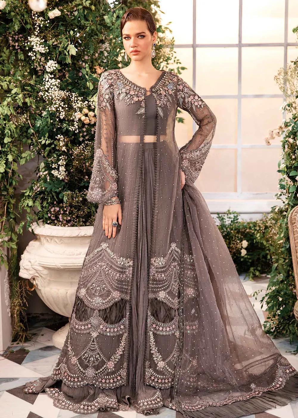 Mbroidered Wedding Formals Edit '24 by Maria B | BD-2902