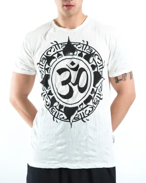 Mens Infinitee Om T-Shirt in White