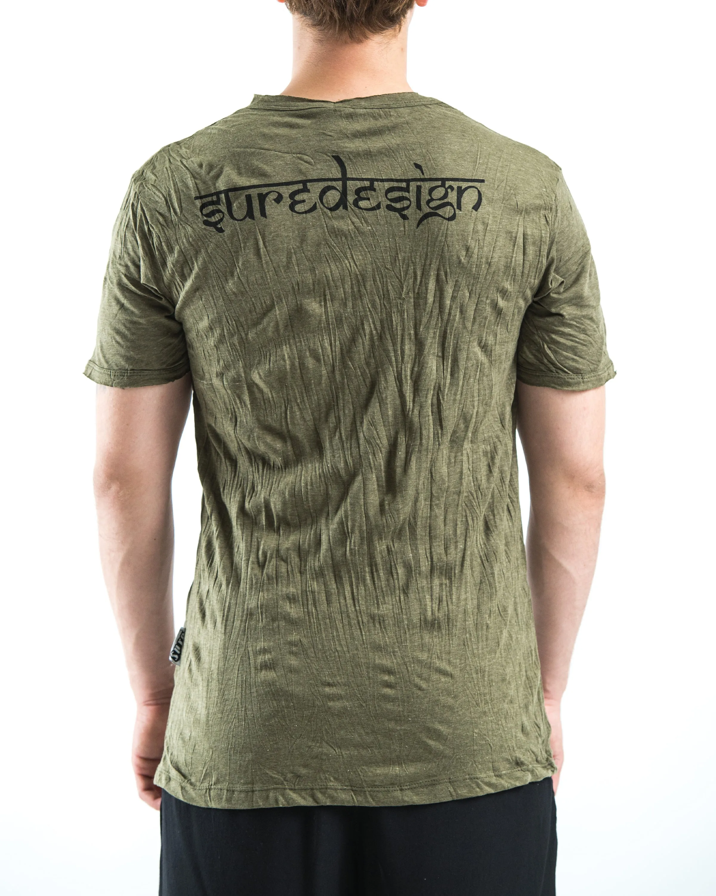 Mens Octopus T-Shirt in Green